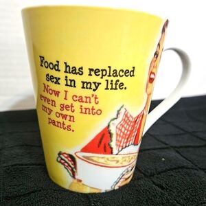 Ephermera "Food Has Replaced Sex In My Life" Coffee/ Tea Mug